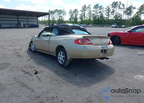 2003 Toyota Camry Solara Sle V6 z USA, uszkodzony, nr VIN 2T1FF28P93C608129